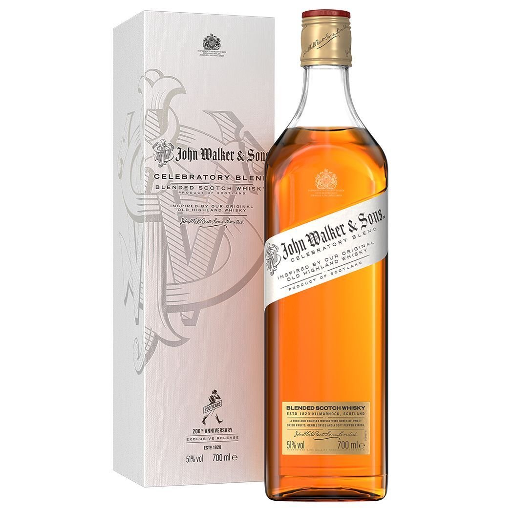 Johnnie Walker Aged 15 Years Green Label Blended Malt Scotch Whisky (700ml)