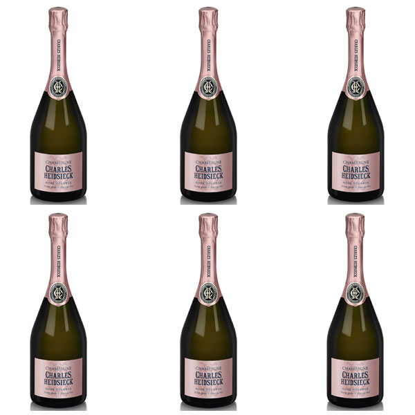 Charles Heidsieck Rose Reserve NV 6 X 75cl – CASE DEAL