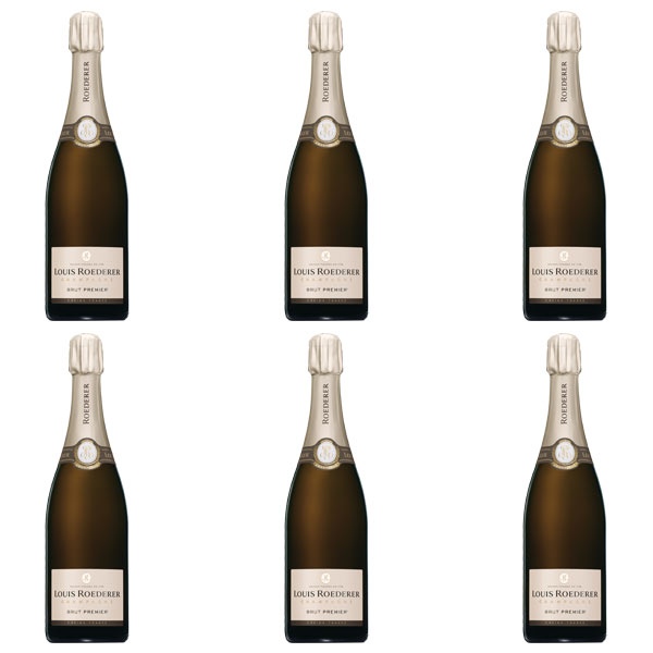 Louis Roederer Brut Premier NV 6 X 75cl – CASE DEAL