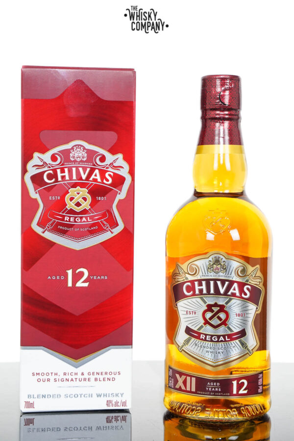 Chivas Regal Aged 12 Years Blended Scotch Whisky (700ml)