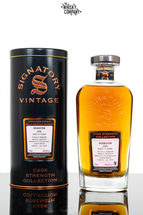 2006 Deanston 11 Years Old Single Malt Scotch Whisky - Signatory Vintage ( 700ml)