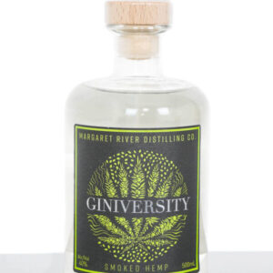 Giniversity Smoked Hemp Australian Gin (500ml) – Damaged Packaging