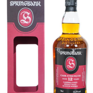 Springbank 12 Years Old Cask Strength Single Malt Scotch Whisky – 2020 Release (700ml)