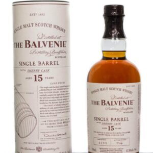 The Balvenie Aged 15 Years Single Barrel Sherry Cask Speyside Single Malt Scotch Whisky (700ml)