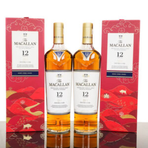 The Macallan Double Cask 12 Years Old LNY2021 Single Malt Scotch Whisky (2 x 700ml)