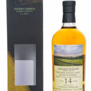 Tomintoul 2005 Aged 14 Years Single Malt Scotch Whisky – Hidden Spirits (700ml)
