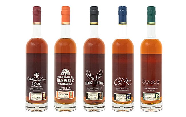 Buffalo Trace Antique Collection – 5 Bottle Set (750ml Each)