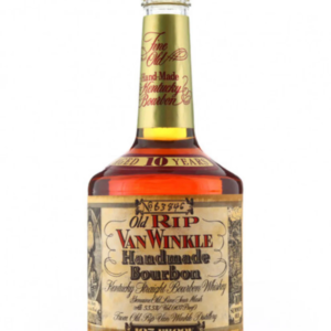 Old Rip Van Winkle Handmade 107 Proof 10 year old Bourbon (SQUAT BOTTLE)