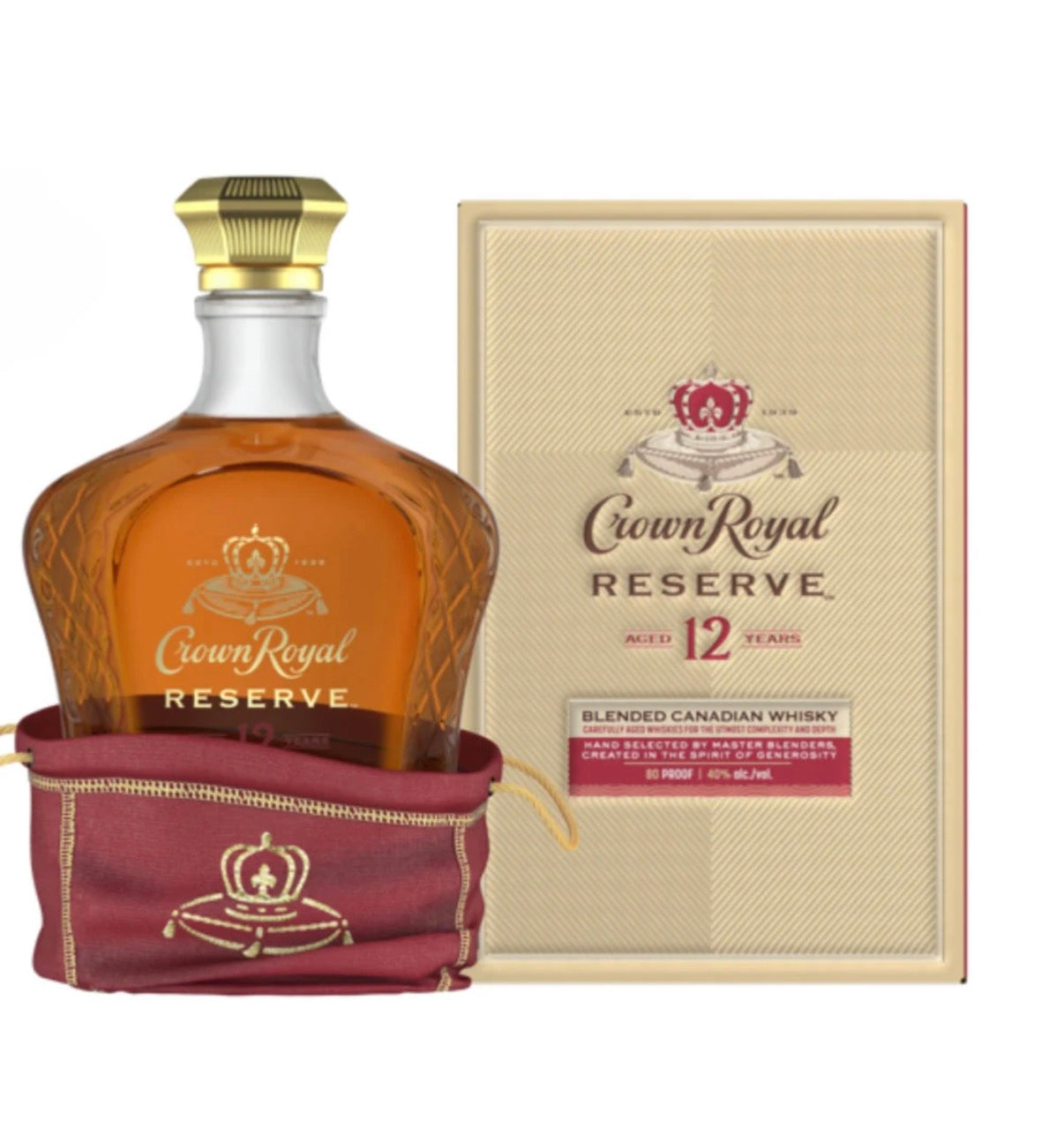 Crown Royal Reserve 12 Year Canadian Whisky 750ml