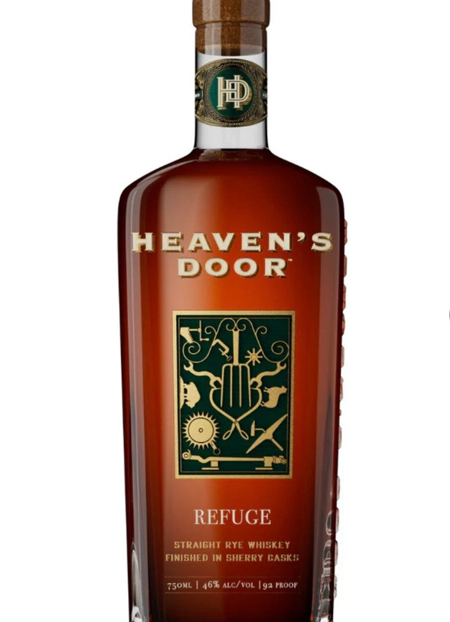 Heaven's Door Refuge Straight Rye Whiskey 750ml