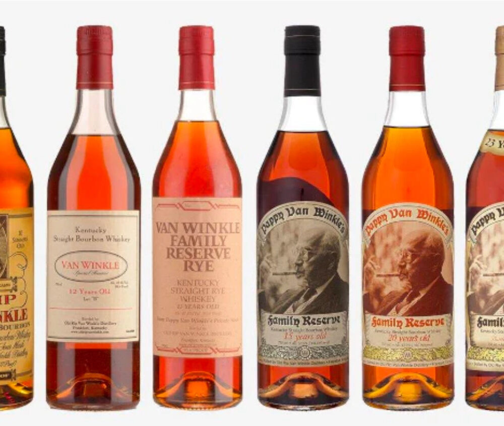Pappy Van Winkle Family Lineup Collection