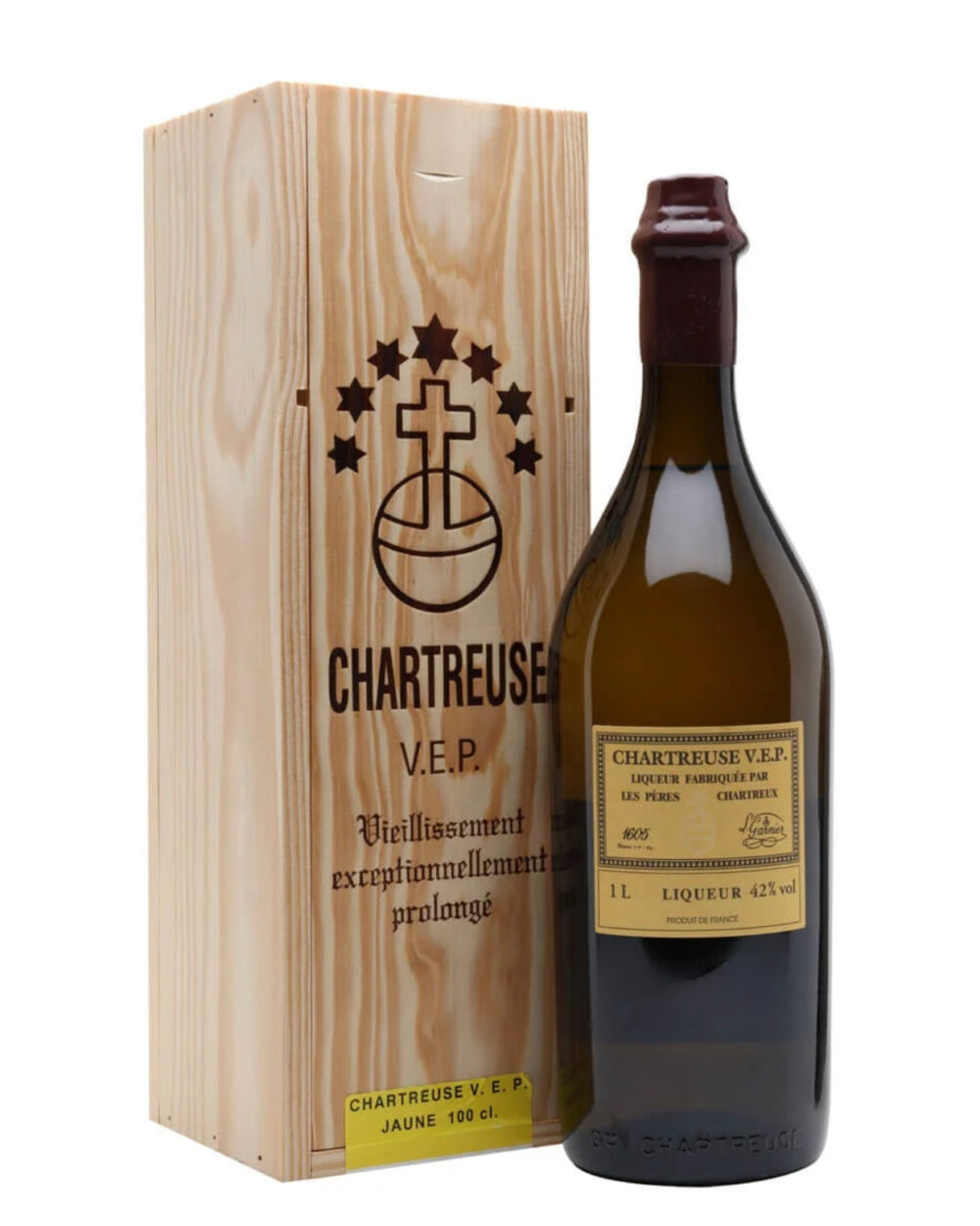 Chartreuse Yellow VEP Liqueur 1 Liter