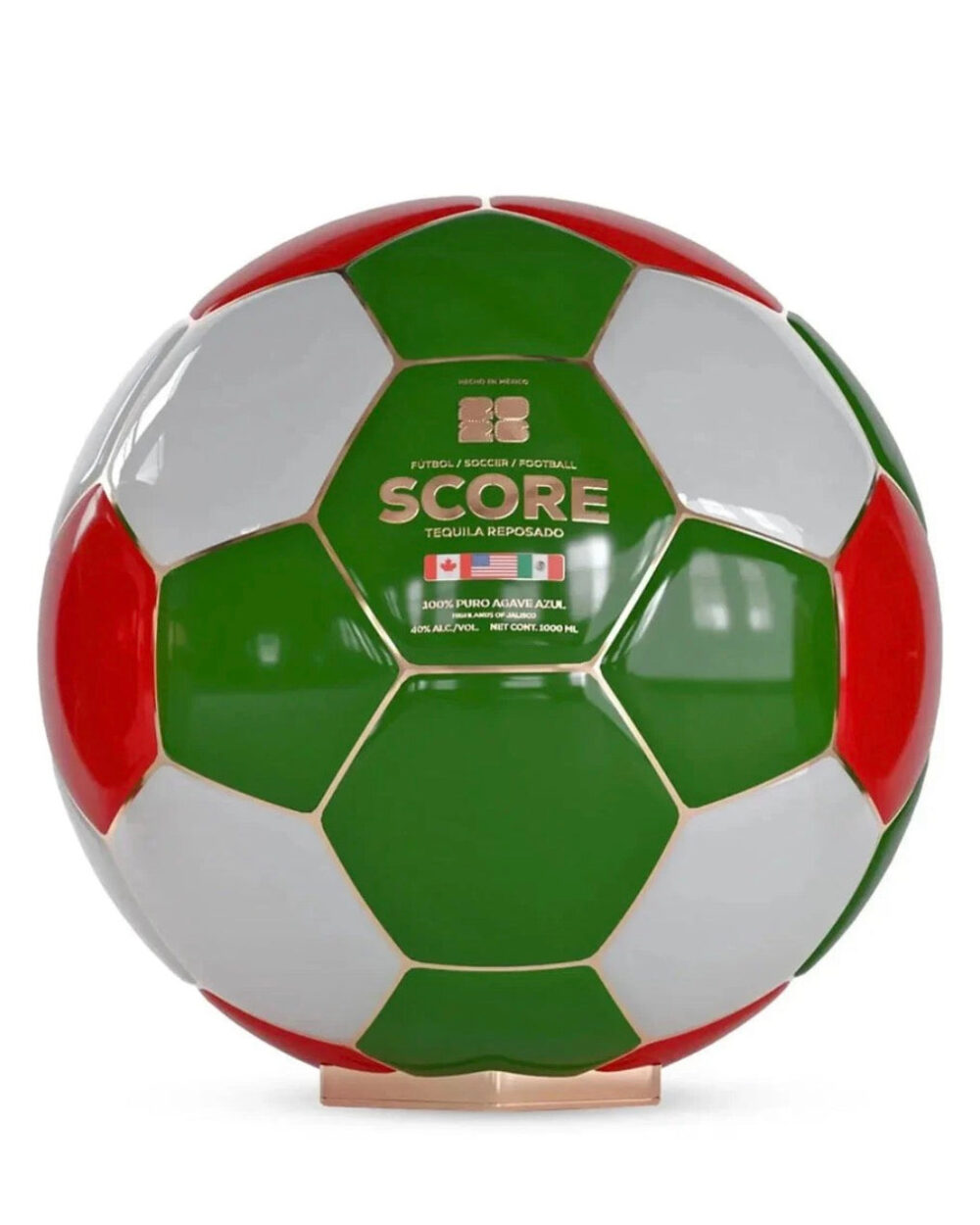 Score Tequila Reposado 2026 World Cup Mexico Limited Edition Ball Decanter