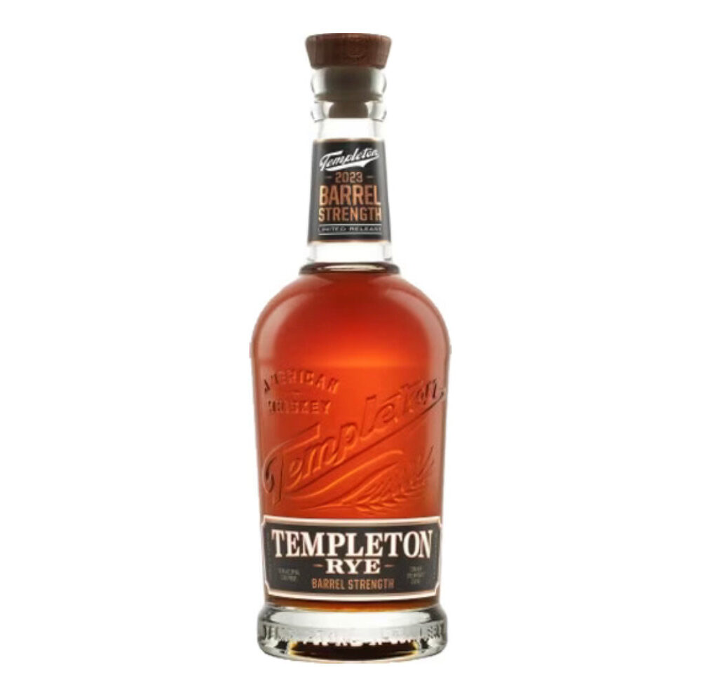 Templeton Rye Barrel Strength Straight Rye Whiskey