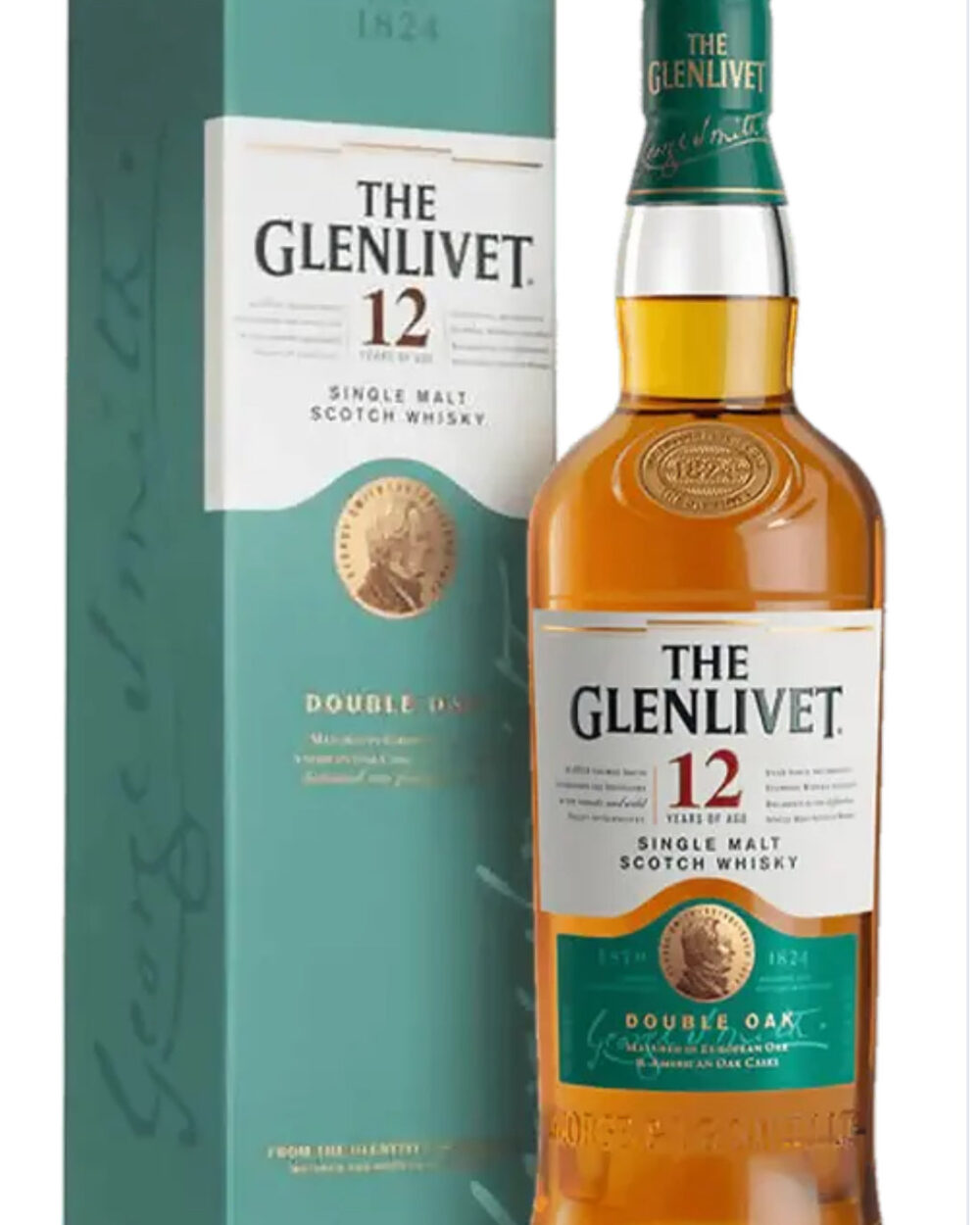 The Glenlivet 12 Year Single Malt Double Oak Scotch Whisky
