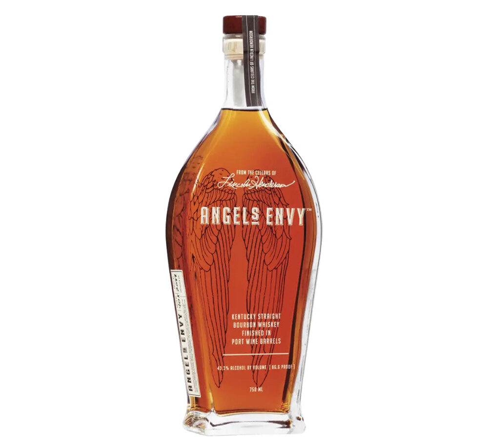 Angels Envy Port Barrel Finished Bourbon Whiskey