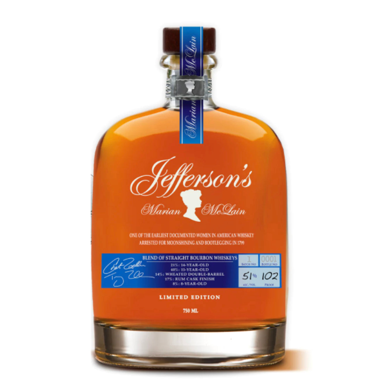 Jefferson?s Marian McLain Bourbon Whiskey