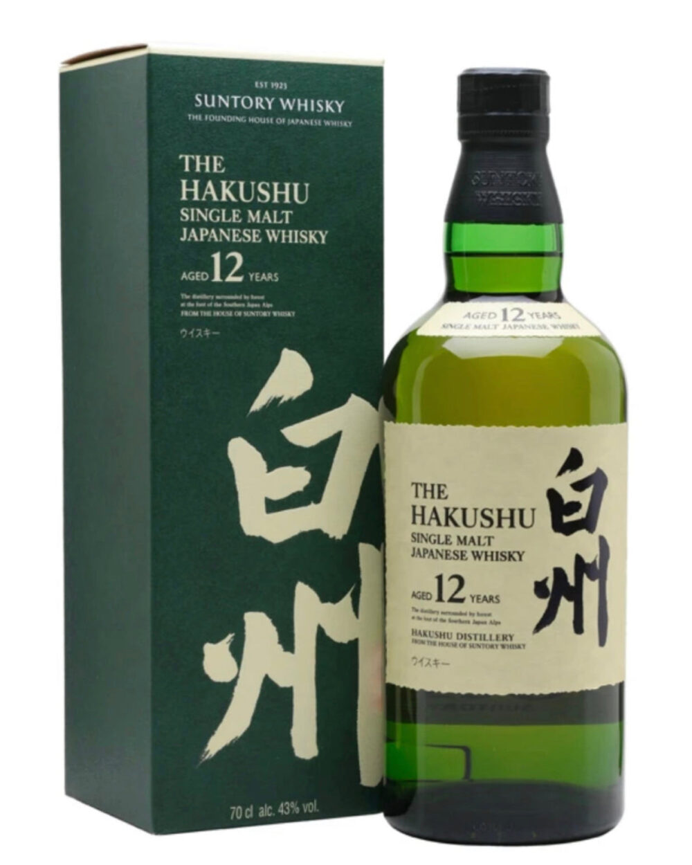 Hakushu 12 Year Old Japanese Whiskey