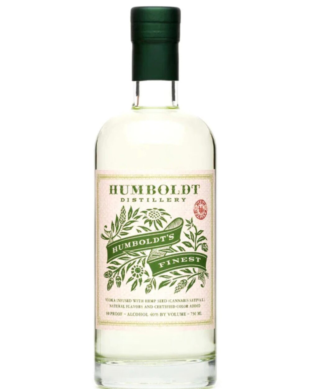 Humboldt Distillery Humboldt's Finest Vodka