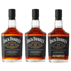 Jack Daniel's 10, 12, & 14 Year Value Bundle 700 mL