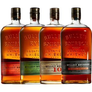 Bulleit Bourbon, 95 Rye, 10 Year, & Barrel Strength Value Bundle 750 mL