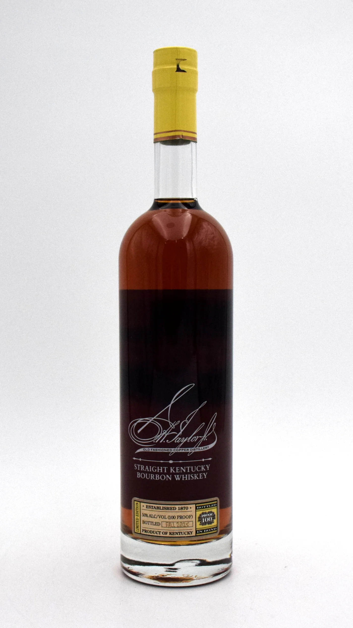 E.H. Taylor Bottled-In-Bond Bourbon 2025 Release