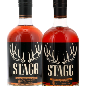 Stagg vs Stagg Jr Bourbon 2 Bottle Bundle Set