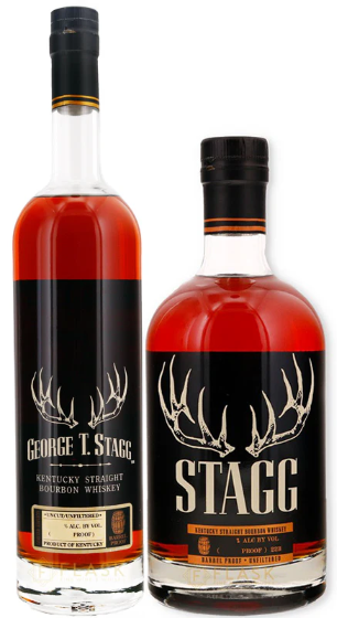 George T Stagg / Stagg Jr. Bourbon Bundle Set (2 Bottles)
