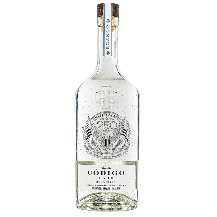 Engraved Codigo 1530 Blanco "America's 250th" Tequila 750mL - Image 2