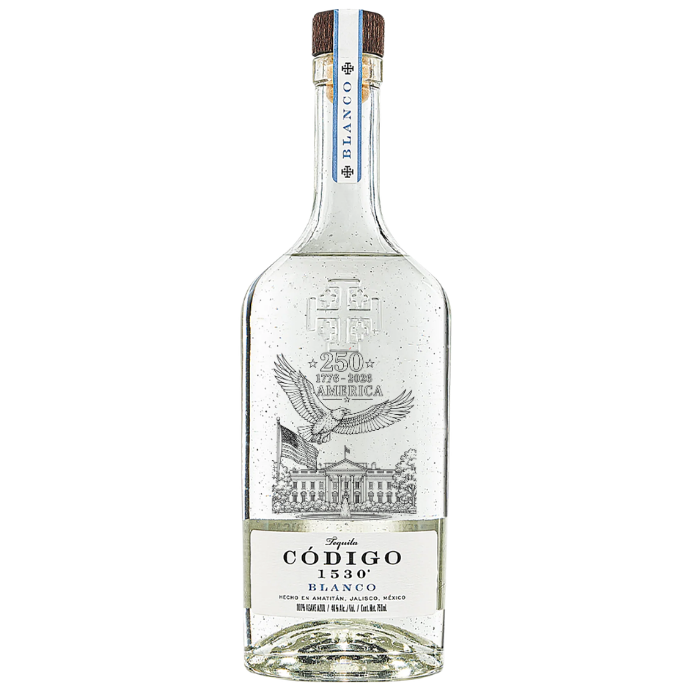 Engraved Codigo 1530 Blanco "America's 250th" Tequila 750mL - Image 4