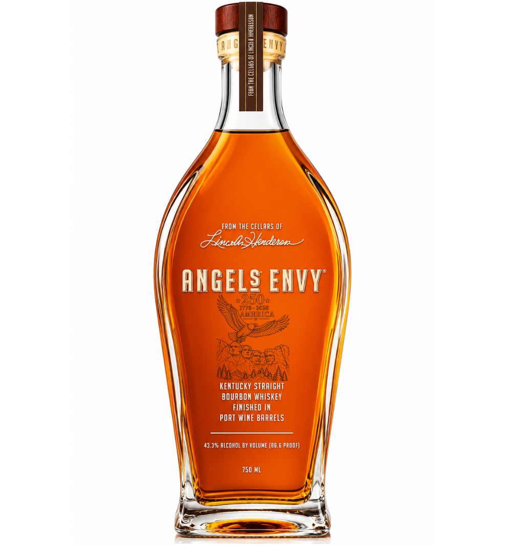 Engraved Angel's Envy Small Batch "America's 250th" Whiskey 750 mL