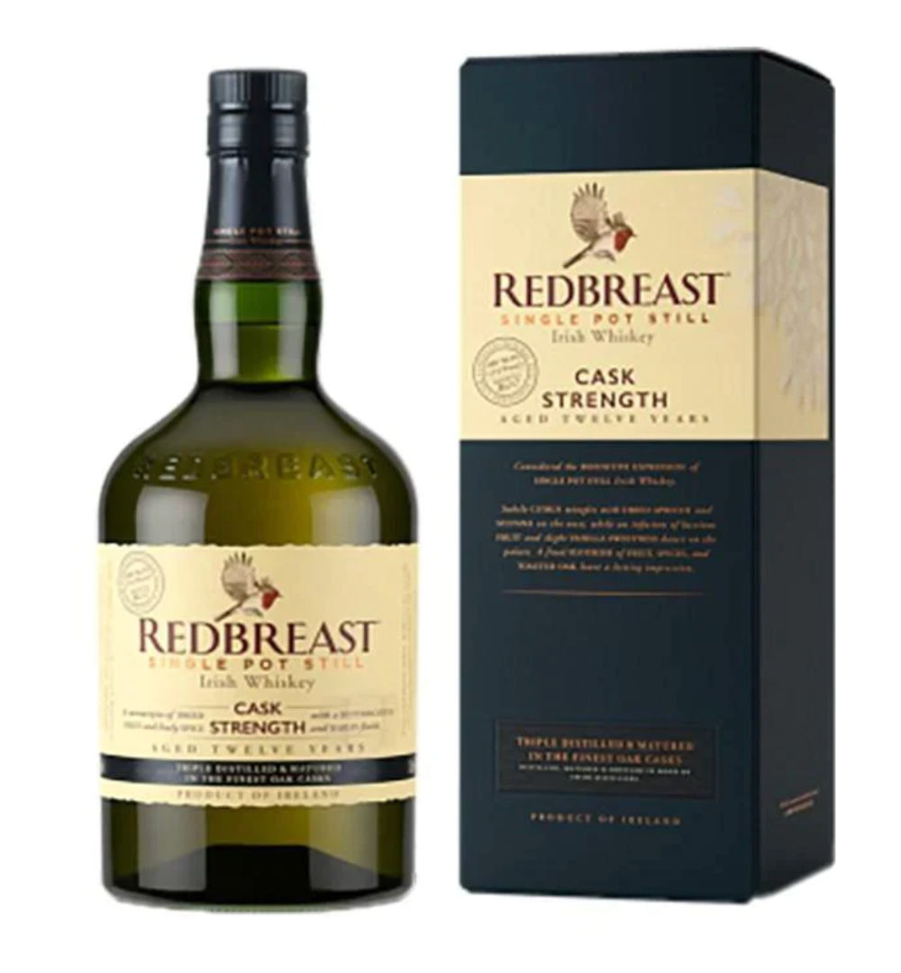 Redbreast 12 Year Old Cask Strength Irish Whiskey 750mL