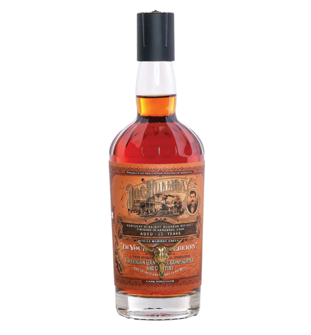 Doc Holliday 13 Year Cask Strength 108 Proof Bourbon Whiskey 750 mL