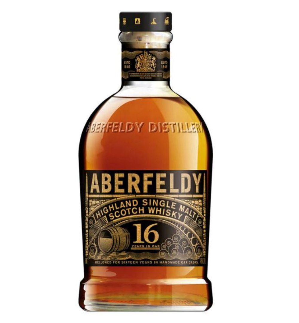 Aberfeldy 16 Year Old Single Malt Whisky 750mL