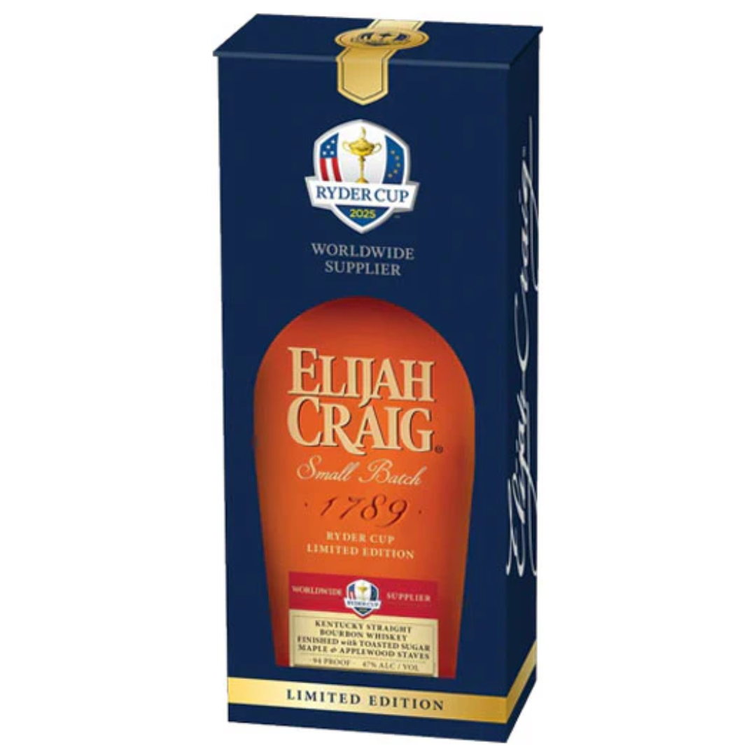 Elijah Craig Toasted Barrel 2025 Ryder Cup Bourbon Whiskey 750 mL