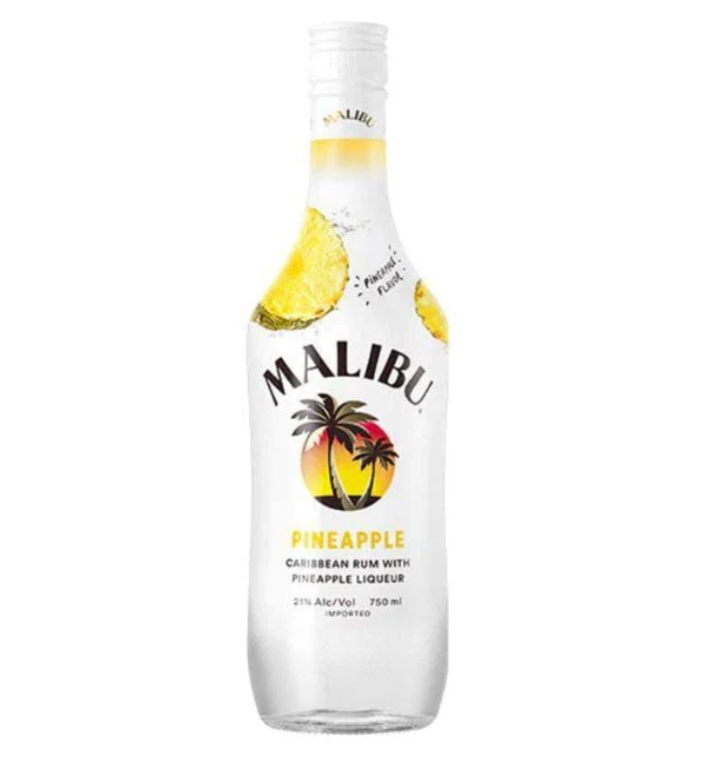 Malibu Pineapple Rum 750mL