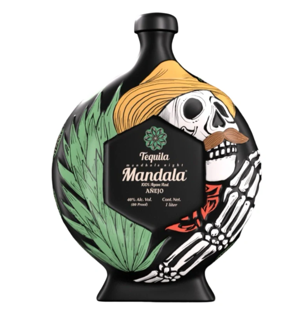Mandala DÃa de Muertos Limited Edition "El Jimador" Tequila Añejo 2025 1L