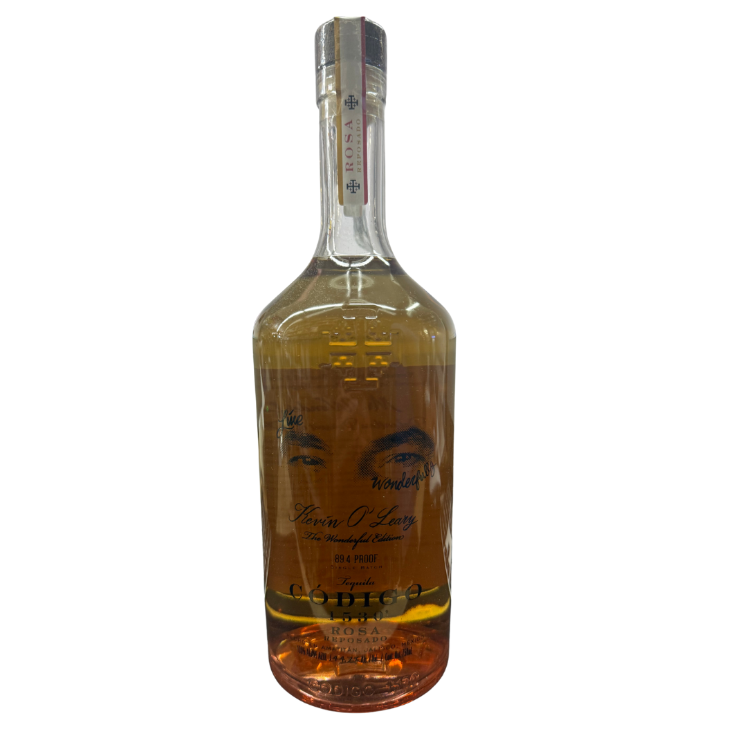 Código 1530 Rosa Reposado Tequila Kevin O'Leary The Wonderful Edition 750 mL