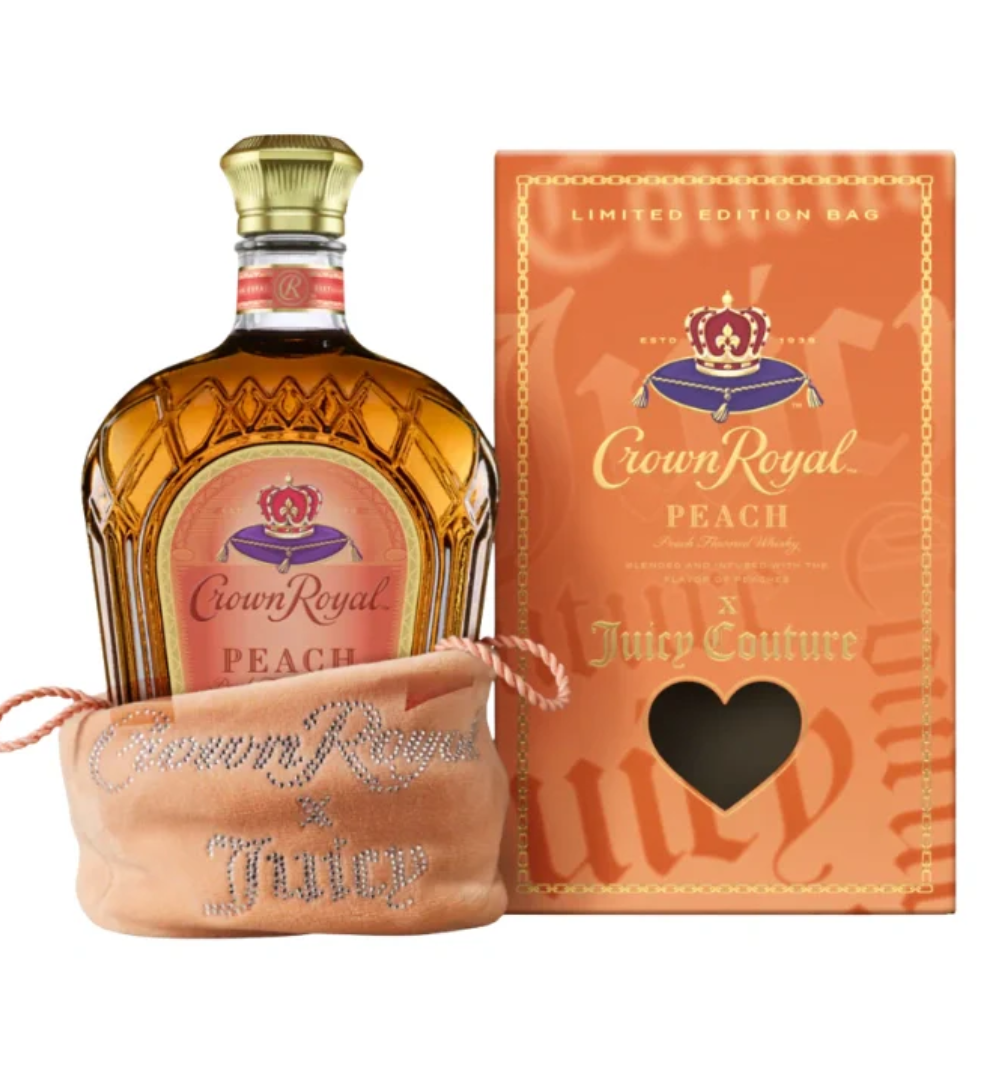 Crown Royal X Juicy Couture Peach Whisky 750mL