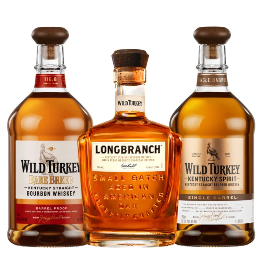 Wild Turkey Bourbon Whiskey Bundle