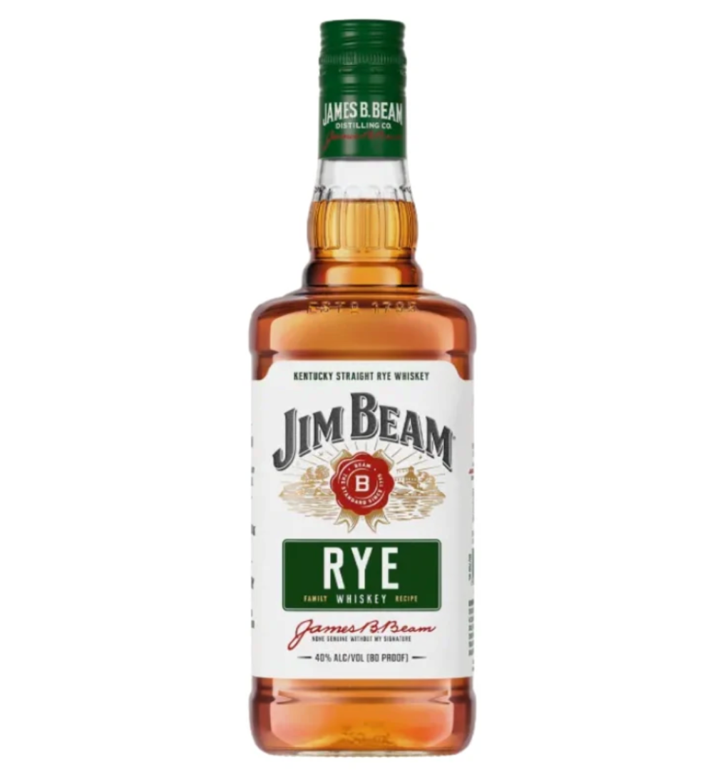 Jim Beam Rye Whiskey 750mL