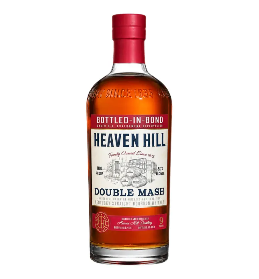 Heaven Hill 9 Year Old Double Mash Bourbon Bottled In Bond 750mL
