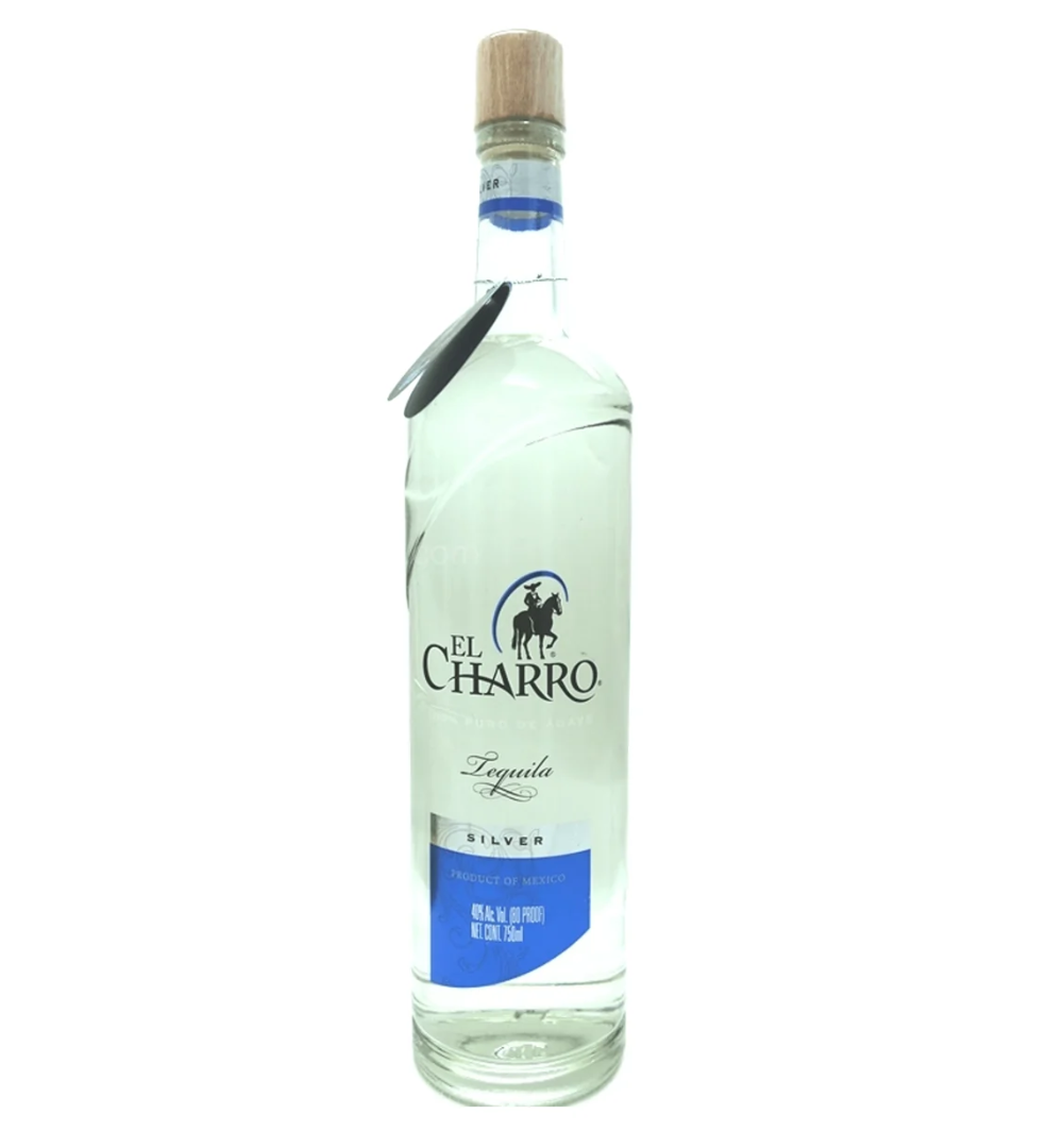 El Charro Silver Tequila 750mL