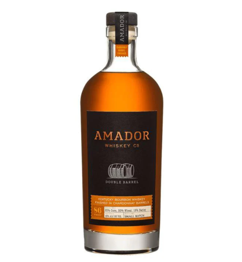 Amador Double Barrel Chardonnay Barrel Finish Wheated Bourbon 750mL