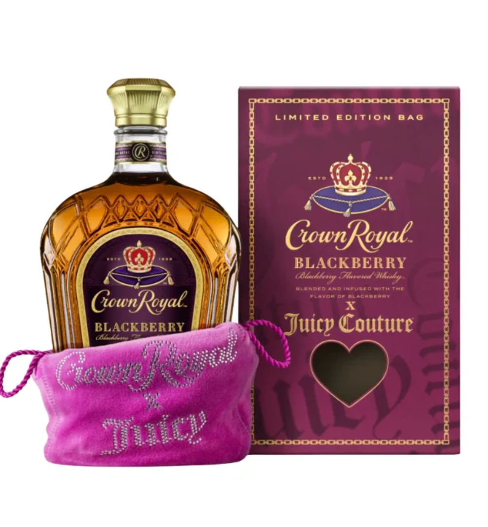 Crown Royal X Juicy Couture Blackberry Whisky 750mL