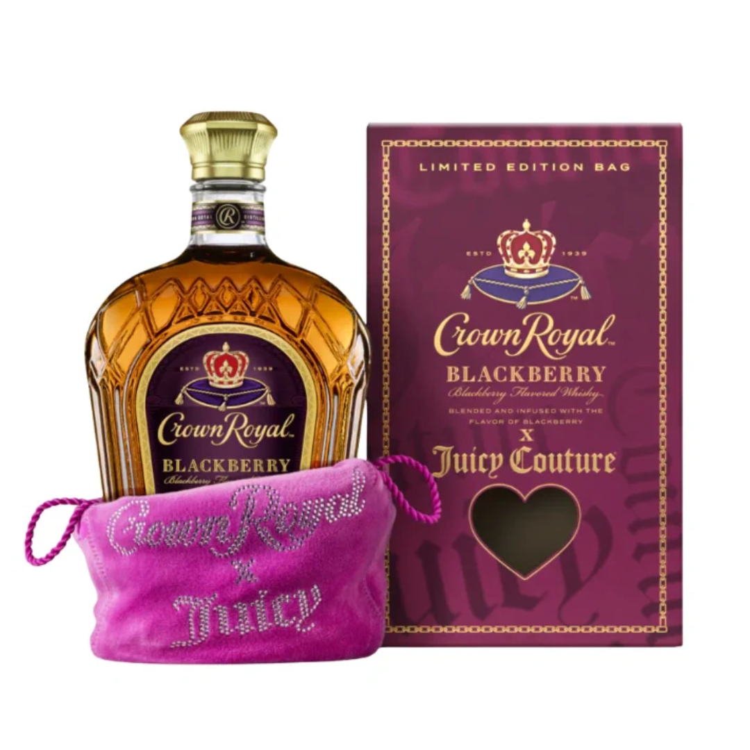 Crown Royal X Juicy Couture Blackberry Whisky 750mL