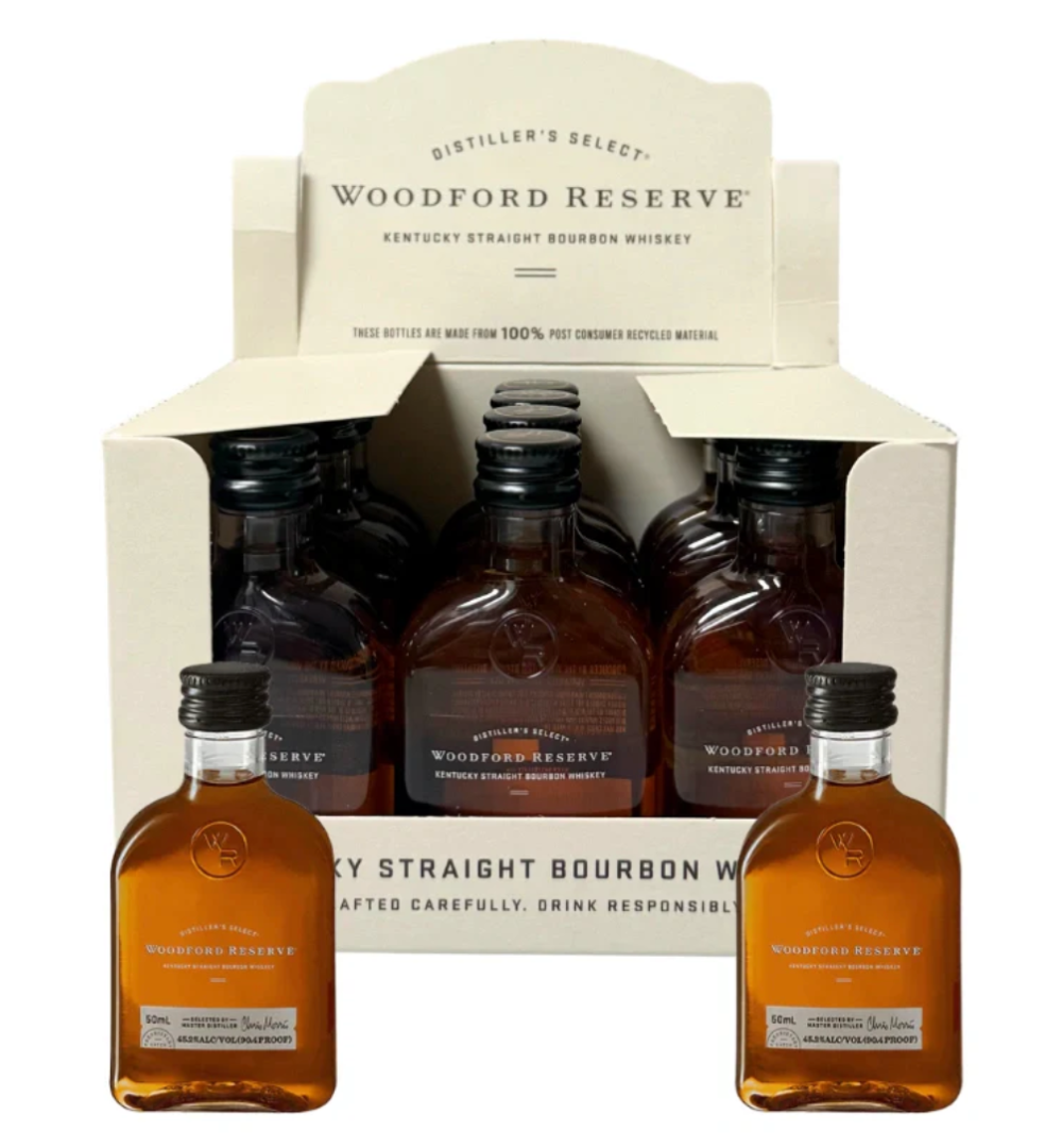 Woodford Reserve Bourbon Shooters 12 x 50mL