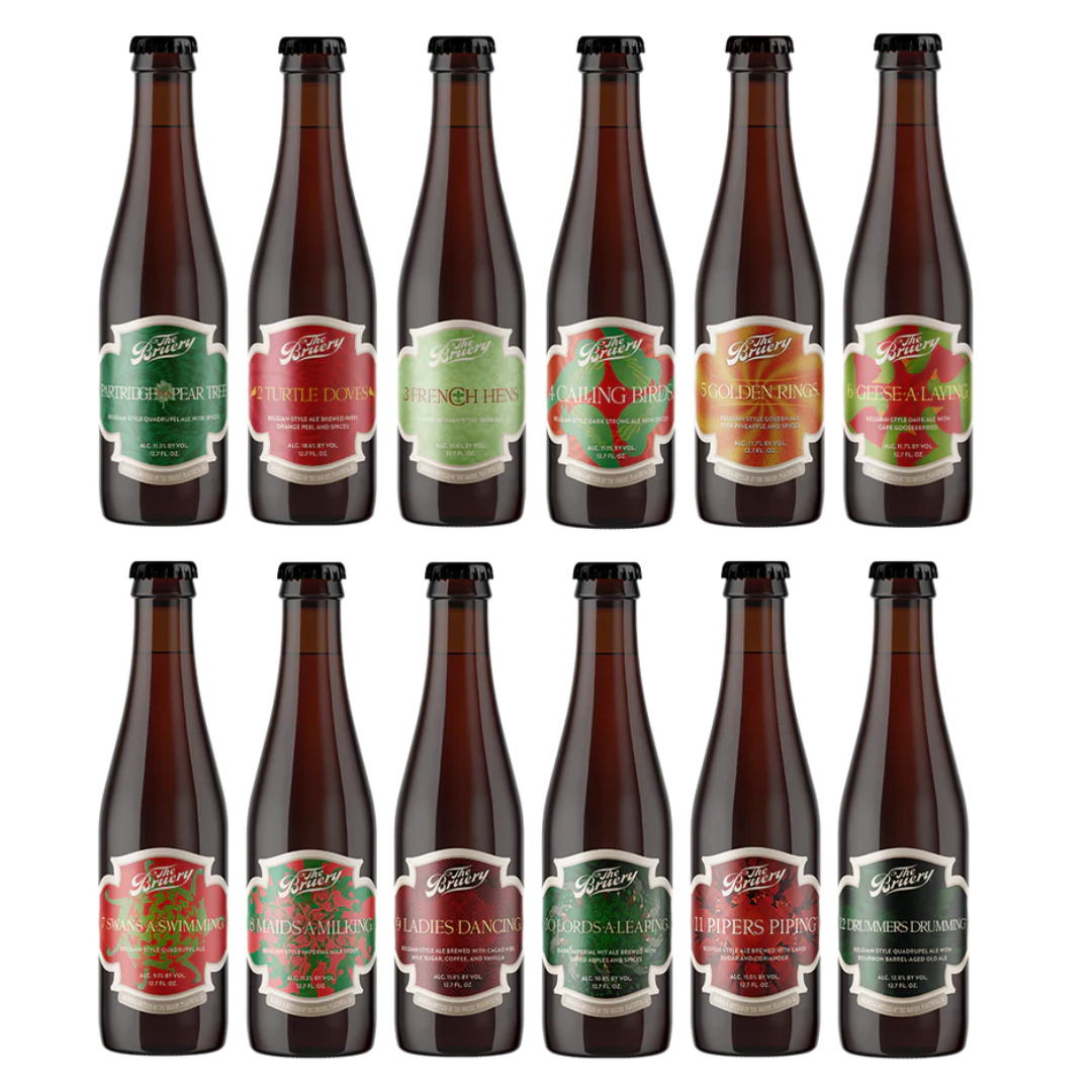 The Bruery 12 Days of Christmas Collection 12 X 375mL - Image 2