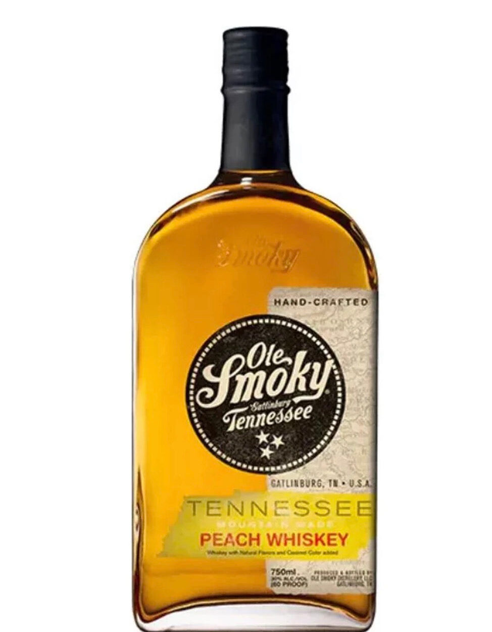 OLE SMOKY PEACH WHISKEY 750 ML
