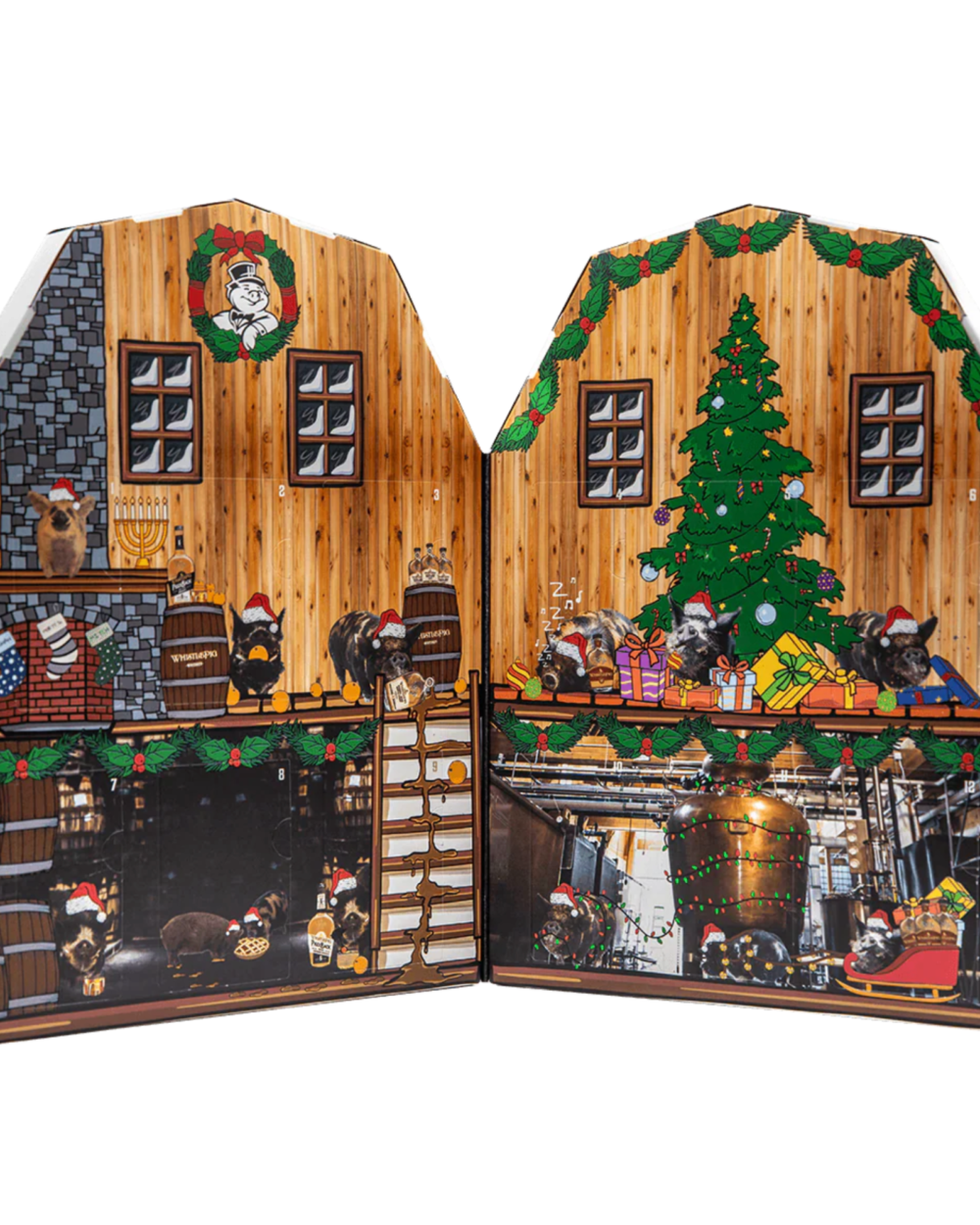 Whistlepig Hogidays Whiskey Advent Calendar 12x50mL